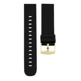OOZOO smartwatch losse band - zwart/goud