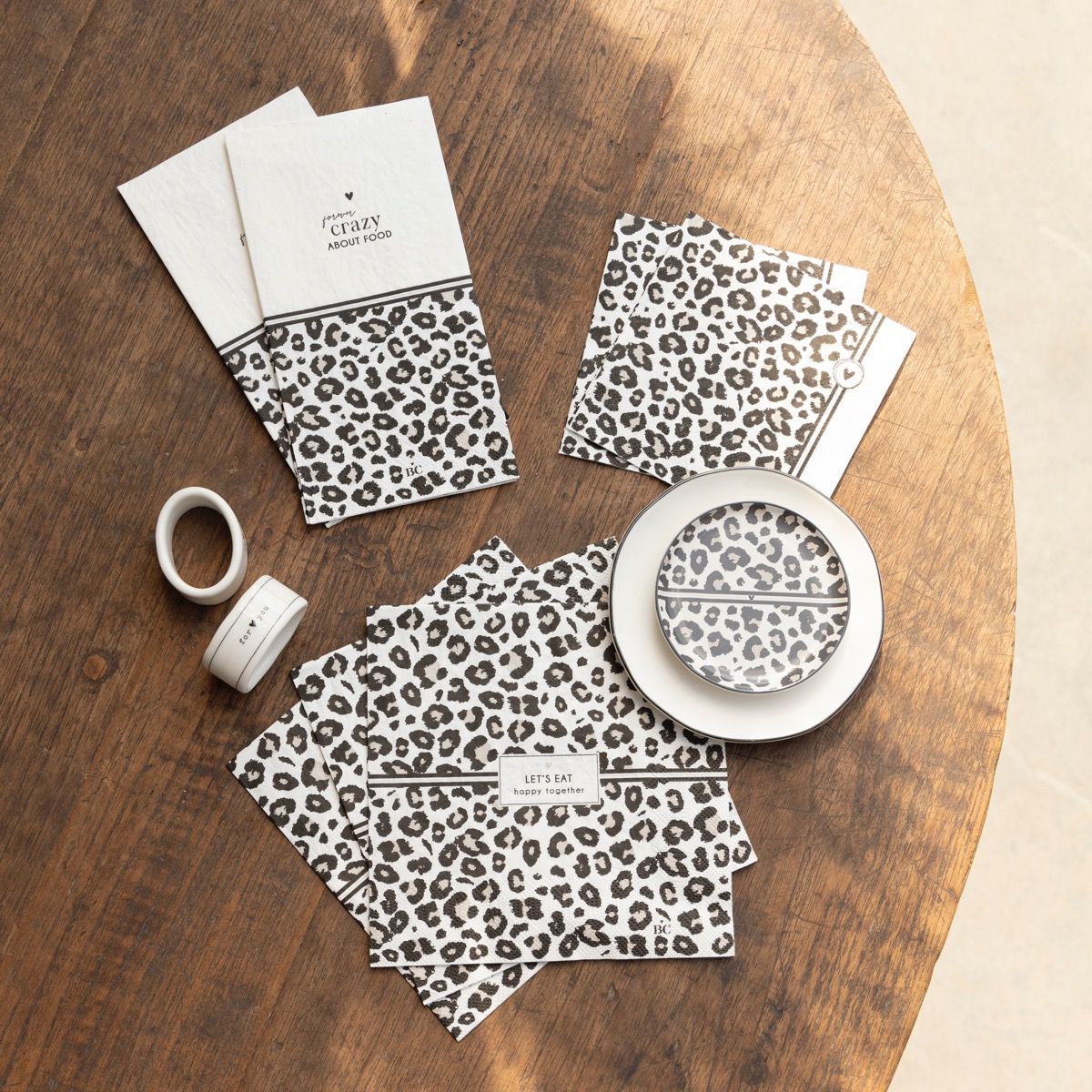 Bastion Collections servetten panter
