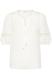 Cream blouse - offwhite