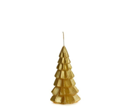 Kaars kerstboom s - goud