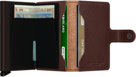 Secrid miniwallet veg espresso - bruin