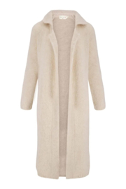 Zusss vest met kraag - creme