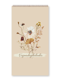 Jots verjaardagskalender wilde bloemen