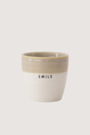 Zusss mok espresso smile - zand