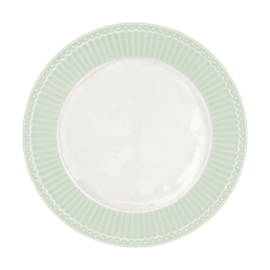 Greengate plate  - alice pale green