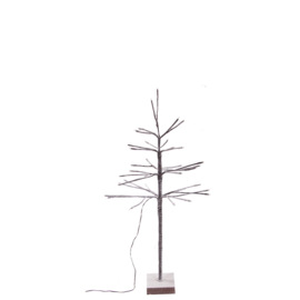 Kerstboom met verlichting