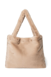 Studio Noos tas faux fur - camel