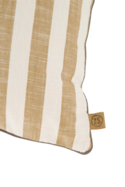 Zusss kussen streep 60x35 - camel