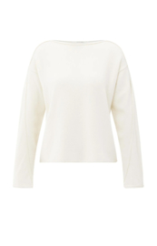 YAYA trui fijngebreid - off white