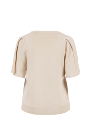 Zusss trui vlindermouw- offwhite