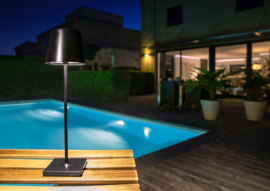 Lucide tafellamp outdoor - zwart