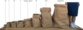 Uashmama paper bag - olijf