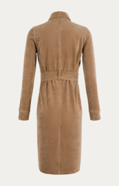 Anna Blue jurk rib - camel