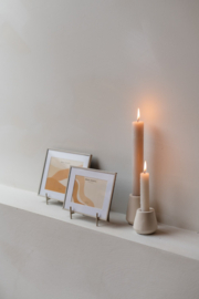 Fotolijst metaal 10x15 cm - beige