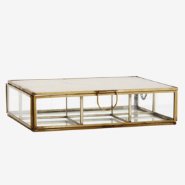 Madam Stoltz glazen box l