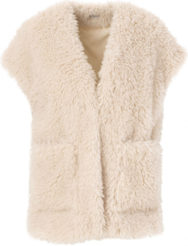JcSophie vest - wolwit