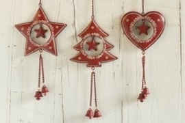 Hanger, rood assorti