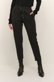 Kaffe broek suede - zwart