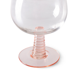 HKliving wijnglas laag - nude