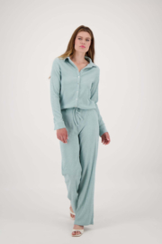 Zusss blouse - grijsblauw