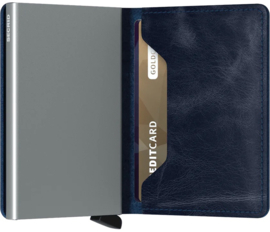 Secrid slimwallet vintage - blauw