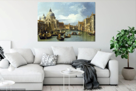 Canaletto, De ingang van het Canal Grande