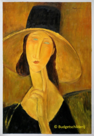 Modigliani, Jeanne met grote hoed