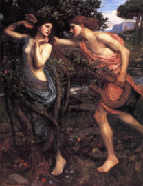 Waterhouse, Apollo en Daphne