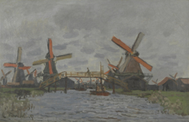 Monet, Molens bij Zaandam