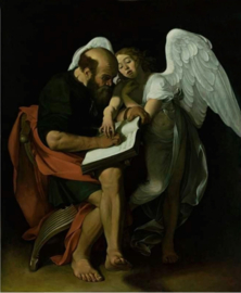 Caravaggio, Matteus en de engel 2 (kopie)