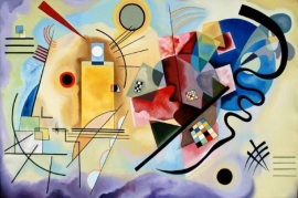 Kandinsky, Geel rood blauw