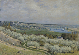 Sisley, De heuvel van Saint-Germain, lente