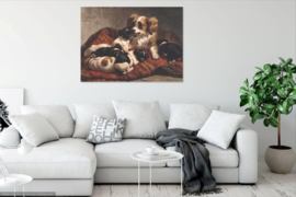 Ronner-Knip, Hond met puppies