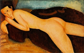Modigliani, Naakt van achteren