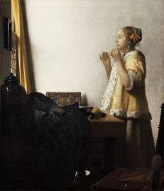 Vermeer, Jonge vrouw met een parelsnoer