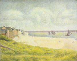 Seurat, Le Crotoy stroomafwaarts