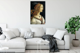 Botticelli, Portret van een jonge vrouw