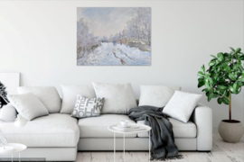 Monet, Sneeuw in Argenteuil
