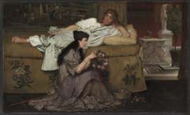 Alma-Tadema, Glaucus en Nydia