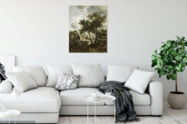Hobbema, Landschap met molen