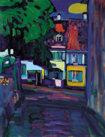 Kandinsky, Huizen in Murnau am Obermark