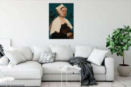 Holbein, Dame met een eekhoorn en spreeuw