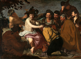 Velázquez, Bacchus en de drinkers