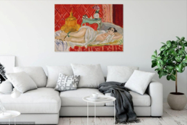 Matisse, Odalisque, harmonie in rood
