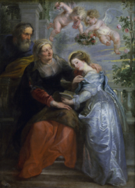 Rubens, Opvoeding van Maria