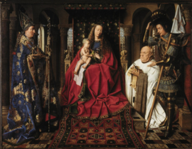 Van Eyck, Madonna en kanunnik Joris van der Paele