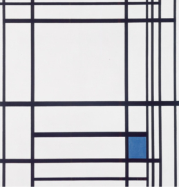 Mondriaan, Compositie met lijnen en met kleur 3