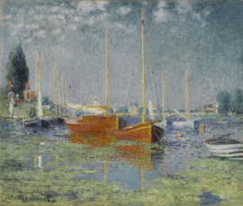 Monet, Rode boten bij Argenteuil