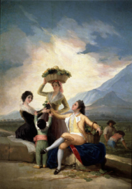Goya, De druivenoogst