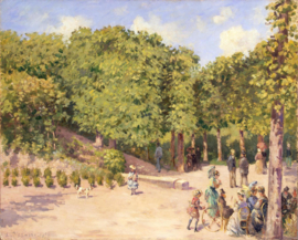 Pissarro, Stadspark in Pontoise